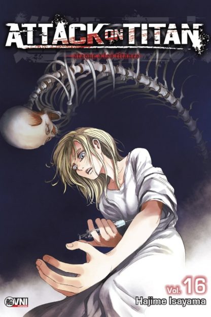 MANGA ATTACK ON TITAN ATAQUE A LOS TITANES N° 16