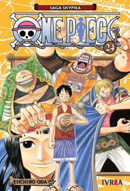 Manga One Piece N°24- Hiichiro Oda - Lágrimas- Ivrea