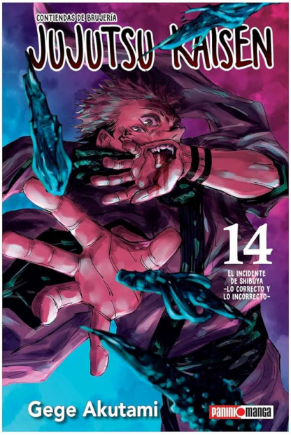 Manga-Jujutsu Kaisen N°14 – Guerra de Hechiceros- Panini