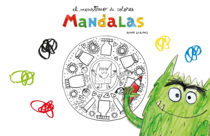 El monstruo de colores - Mandalas