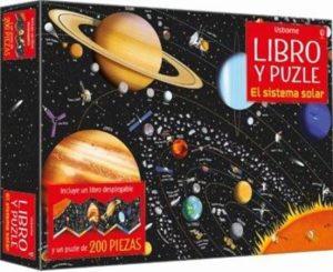 El sistema solar libro y puzle.
