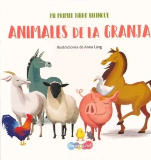Animales de la granja- Mi primer libro bilingüe (cartoné)