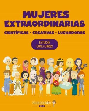 Mujeres extraordinarias científicas, creativas, luchadoras- Estuche