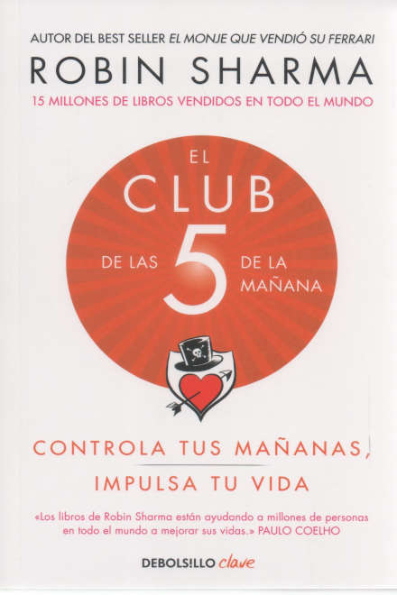 El club de las 5 de la mañana - Robin Sharma - De bolsillo Clave