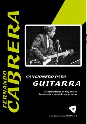 Cancionero para guitarra Fernando Cabrera