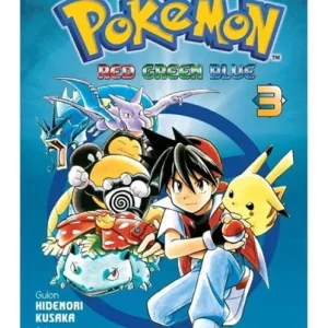 Manga Pokemon Red Green Blue N°3