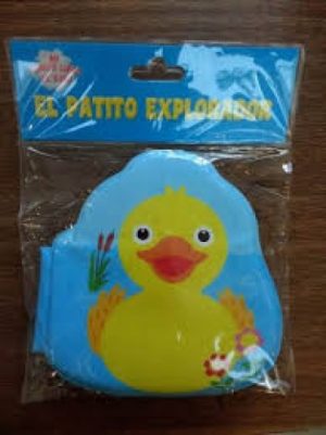 Mi primer libro de baño-El patito explorador
