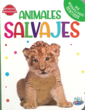 Colección mis maravillosos sentidos- Animales Salvajes