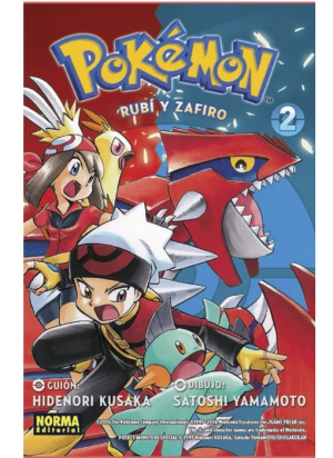 Manga Pokémon N°10, rubí y zafiro 2