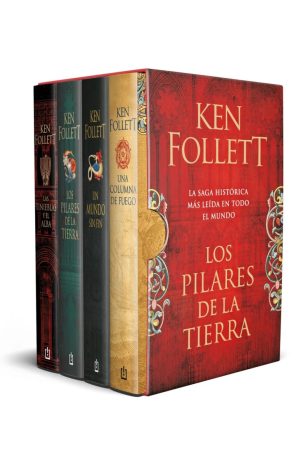 ESTUCHE Ken follett. SAGA LOS PILARES DE LA TIERRA