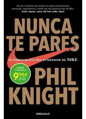 Nunca te pares-autobiografía del fundador de Nike