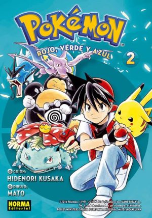 Pokémon N°2- Rojo, verde y azul 2