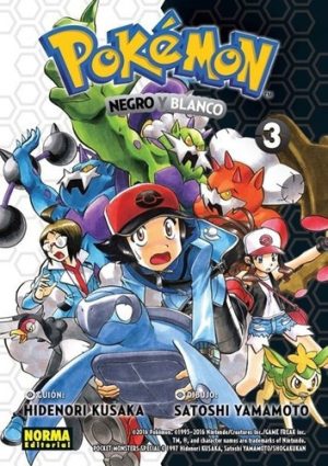 Manga-Pokémon N°28 Negro y Blanco 3