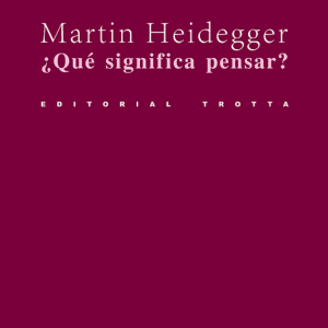 ¿Qué significa pensar?