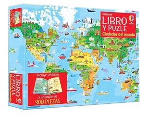 Ciudades del mundo-Libro y Puzzle