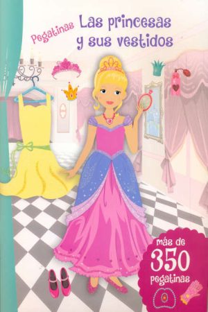 Las princesas y sus vestidos - Pegatinas