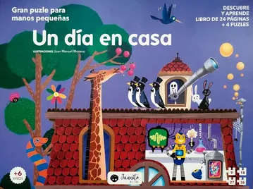 Un día en casa - Gran puzle para manos pequeñas