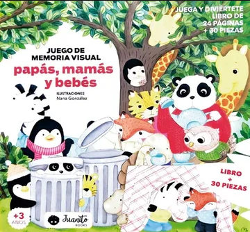 Papás, mamás y bebés - Juego de memoria visual