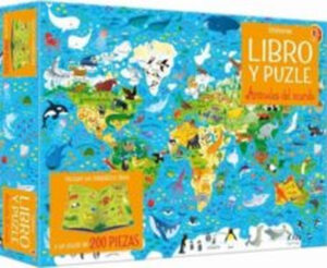 Libro y Puzzle - Animales del mundo