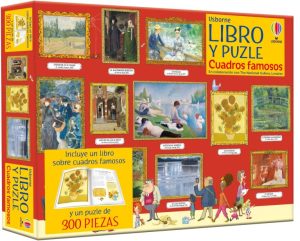 Libro y Puzzle - Cuadros famosos