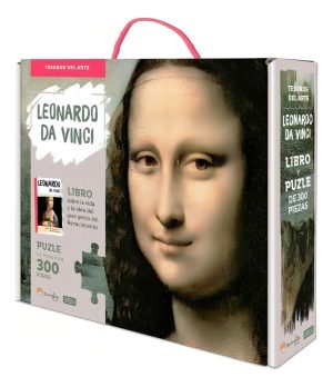 Leonardo Da Vinci. Tesoros del arte. Puzzle de Mona Lisa