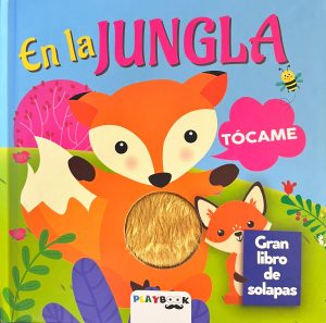 Toca y siente - En la jungla - solapas y texturas