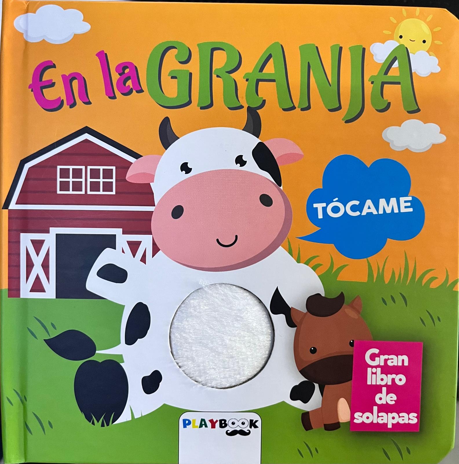 Toca y siente - En la granja - solapas y texturas