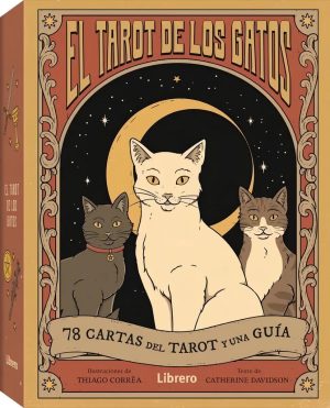 Tarot de Gatos con 78 Cartas y Librillo