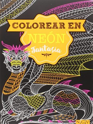 Colorear eb Neón. Fantasía