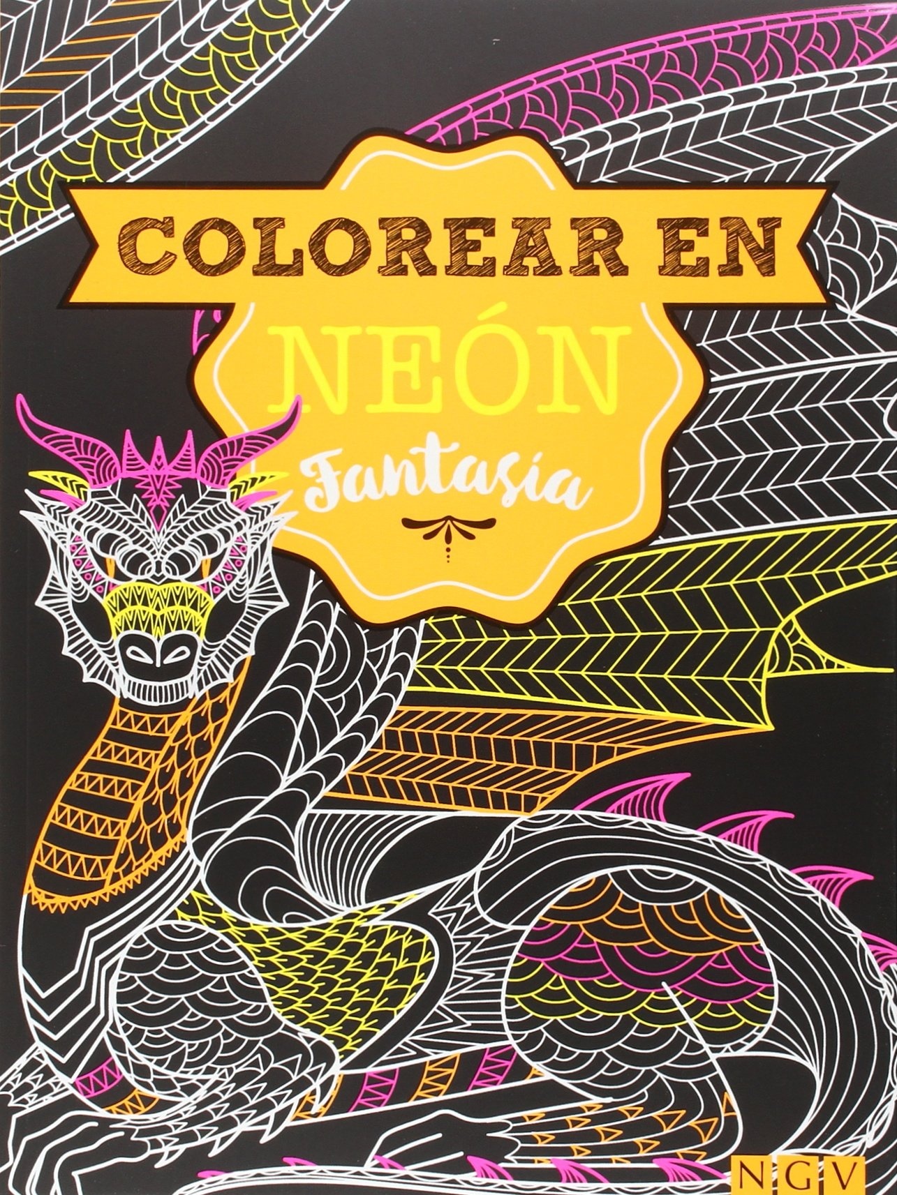 Colorear eb Neón. Fantasía