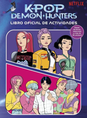 KPop Demon Hunters: libro de actividades oficial