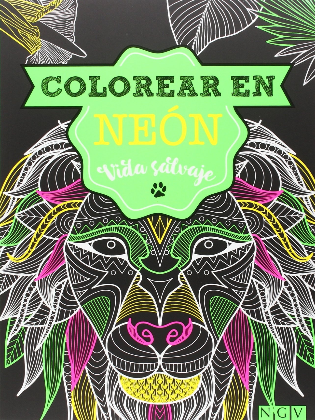 Colorear en neón. Vida salvaje