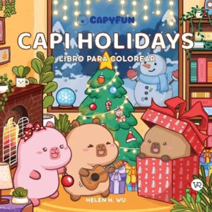 Capi Holidays. Libro para colorear (Capyfun)