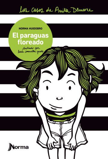 El paraguas floreado